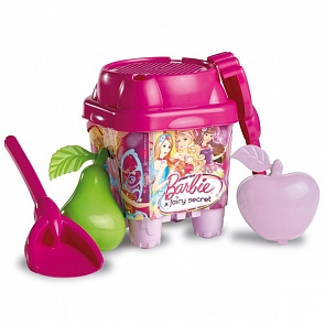 Песочный набор Барби с ведром-крепостью (Unice, UN 23463veg)